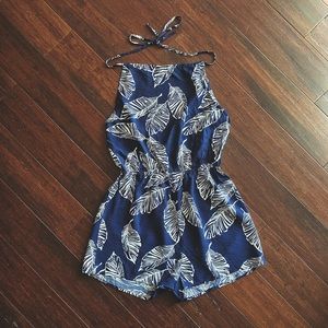 Retro Fit Tie Back Romper